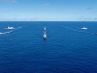Korea for 1st time leads world's largest multilateral naval drill
